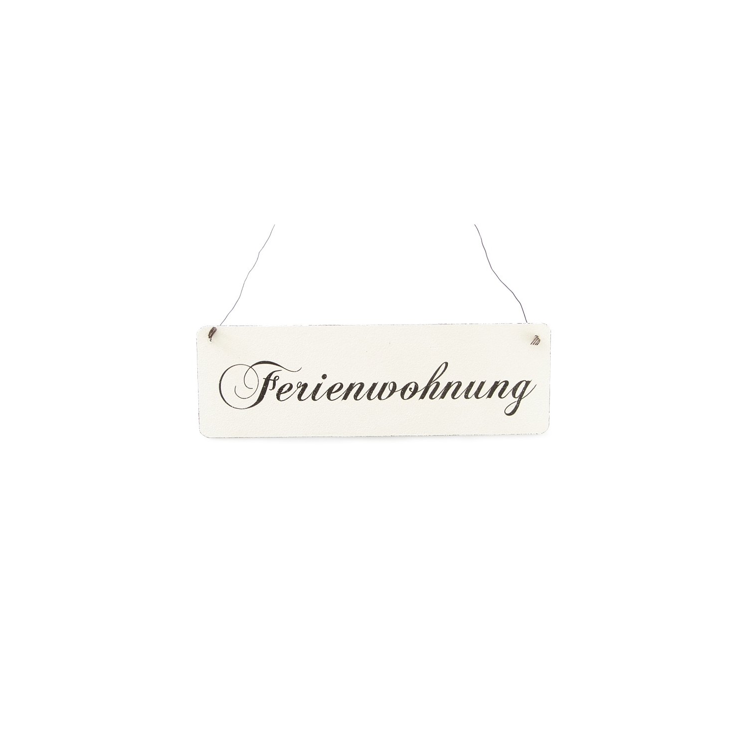 Vintage Shabby Schild Türschild FERIENWOHNUNG Holzschild Landhaus Urlaub Cottage