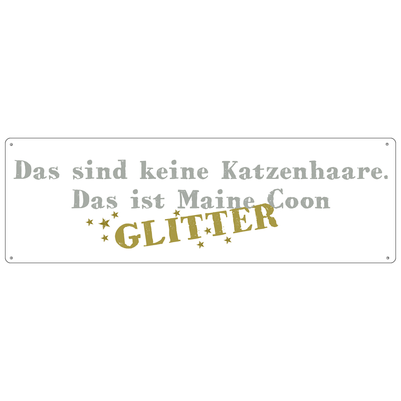 Fashionalarm Turnbeutel – 'Das Sind Keine Katzenhaare' Birma-Katzen Spruch, 37x46 Cm, Baumwolle