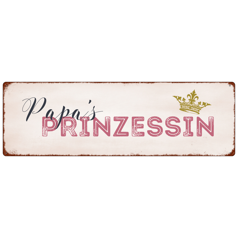 Papas Kleine Prinzessin PNG- Und SVG-sign Für T-Shirts