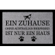 TÜRMATTE Fußmatte EIN ZUHAUSE OHNE [ AUSTRALIAN SHEPHERD ] Hund Viele Farben Hellgrau