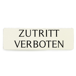 Shabby Vintage Schild Türschild TIMELESS ZUTRITT...