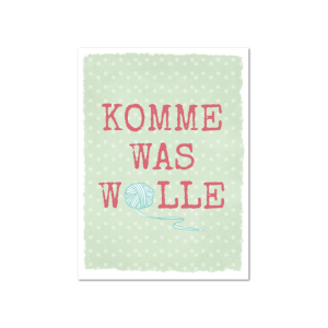 8 Magnete 95x70mm KOMME WAS WOLLE