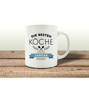 TASSE Kaffeebecher DIE BESTEN KÖCHE Koch...