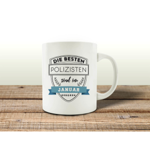 TASSE Kaffeebecher DIE BESTEN POLIZISTEN Polizist Polizei...