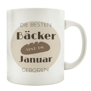 TASSE Kaffeebecher DIE BESTEN BÄCKER Backmeister...