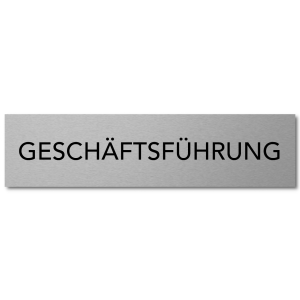 Interluxe Türschild GESCHÄFTSFÜHRUNG...