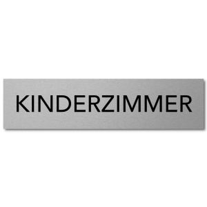 Interluxe Türschild Kinderzimmer 200x50x3mm, Schild...