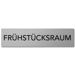 Interluxe Türschild Frühstücksraum...