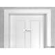 Interluxe MDF Türschild Badezimmer 200x60mm Schild im Shabby Landhaus Stil, selbstklebend und wiederablösbar für Bad und Toilette