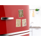 Interluxe Magnet 3er Set Lieblingsopa 70x70mm Kühlschrankmagnete mit Sprüchen, tolles Geschenk für Großväter