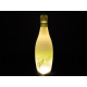 INTERLUXE LED Untersetzer - Man reiche der Königin ein Glas Champagner (flieder) - leuchtende Unterleger für Sekt, Prosecco