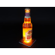 INTERLUXE LED leuchtender Bier Untersetzer - Dont drink and drive - Bierdeckel mit Spruch als Geschenk oder Partydeko