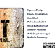 Schilderkönig Metallschild 28x20cm - Australien Deutschland - Schild für USA Auswanderer wetterfestes Ortsschild Ortstafel Abschiedsgeschenk