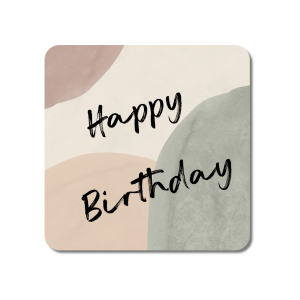 Interluxe LED Untersetzer - Happy Birthday Stone -...