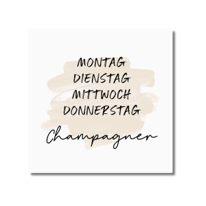 Interluxe Duft-Sachet - Montag Dienstag... Champagner -...