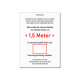 Interluxe Metallschild 300x220mm - Hinweise zu Corona Verordnungen (weiß) - Schild als Information für Kunden, maximale Kundenzahl, Abstandsregeln