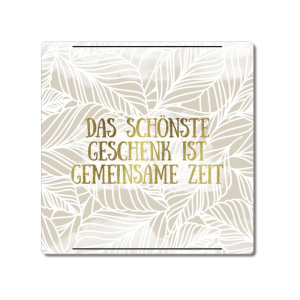 Interluxe Metallschild 20x20cm - Das schönste...