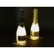 Interluxe LED Untersetzer - Wine a little laugh a lot - leuchtender Untersetzer für Weingläser als Gastgeschenk oder Tischdeko