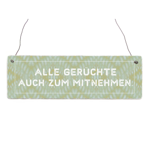 Interluxe Holzschild - Alle Gerüchte auch zum...