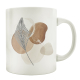 TASSE Kaffeebecher - Abstract Botanical C - Lieblingstasse, Geschenk für Naturliebhaber, Freunde, Freundinnen, Bekannte