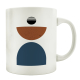 TASSE Kaffeebecher - Geo Art O - Lieblingstasse, Geschenk für Familie, Freunde, Bekannte, Abstract, Modern