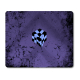Schilderkönig Mauspad 23x19 cm - Purple Cube - rutschfestes Mauspad, Gaming, Gemoetrie, Abstract, Gltich Design