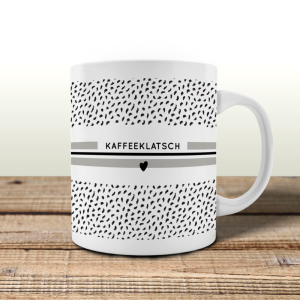 TASSE Kaffeebecher - KAFFEEKLATSCH - GeschenkIdee Freunde...
