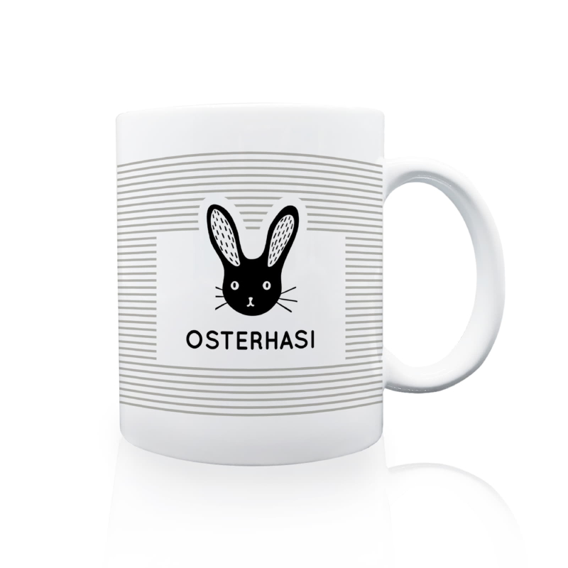 Tasse Kaffeebecher - Osterhasi - Ostern Hase Osterzeit Geschenk für Kinder Familie Frühling Deko Häschen