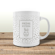 Tasse Kaffeebecher - Frohe Ostern - Hase Geschenk für Freunde Familie Frühling Deko Häschen