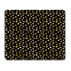 Schilderkönig Mauspad 23x19 cm - Golden Sprinkles - rutschfestes Mauspad, Luxus, Geschenk für Freunde & Familie