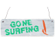 Holzschild - Gone Surfing