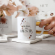 Tasse Kaffeebecher - Du bist die BESTE - Geschenk für die Mama oder Lieblingsfreundin zum Geburtstag Muttertag