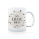 Tasse Kaffeebecher - Ich liebe dich - Geschenk für die Mama oder Lieblingsfreundin zum Geburtstag Muttertag