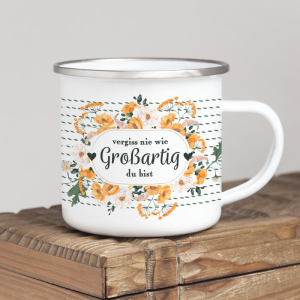 Ich kaufe ein I und möchte lösen Tasse Spruch Blumen Motiv Geschenk-Idee  Freunde
