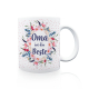 Tasse Kaffeebecher - Oma ist die Beste - Tasse als Geschenk für die Lieblingsoma - Teetasse Kaffeetasse