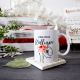 Tasse Kaffeebecher - Lieblingskollegin - Serie Mohn - Tasse als Geschenk zum Geburtstag
