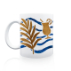 Interluxe Tasse Kaffeebecher - Tropical Icons Maritime - Tasse als Geschenk Teetasse Kaffeetasse Bürotasse Strand Meer Küste Nordsee Ostsee
