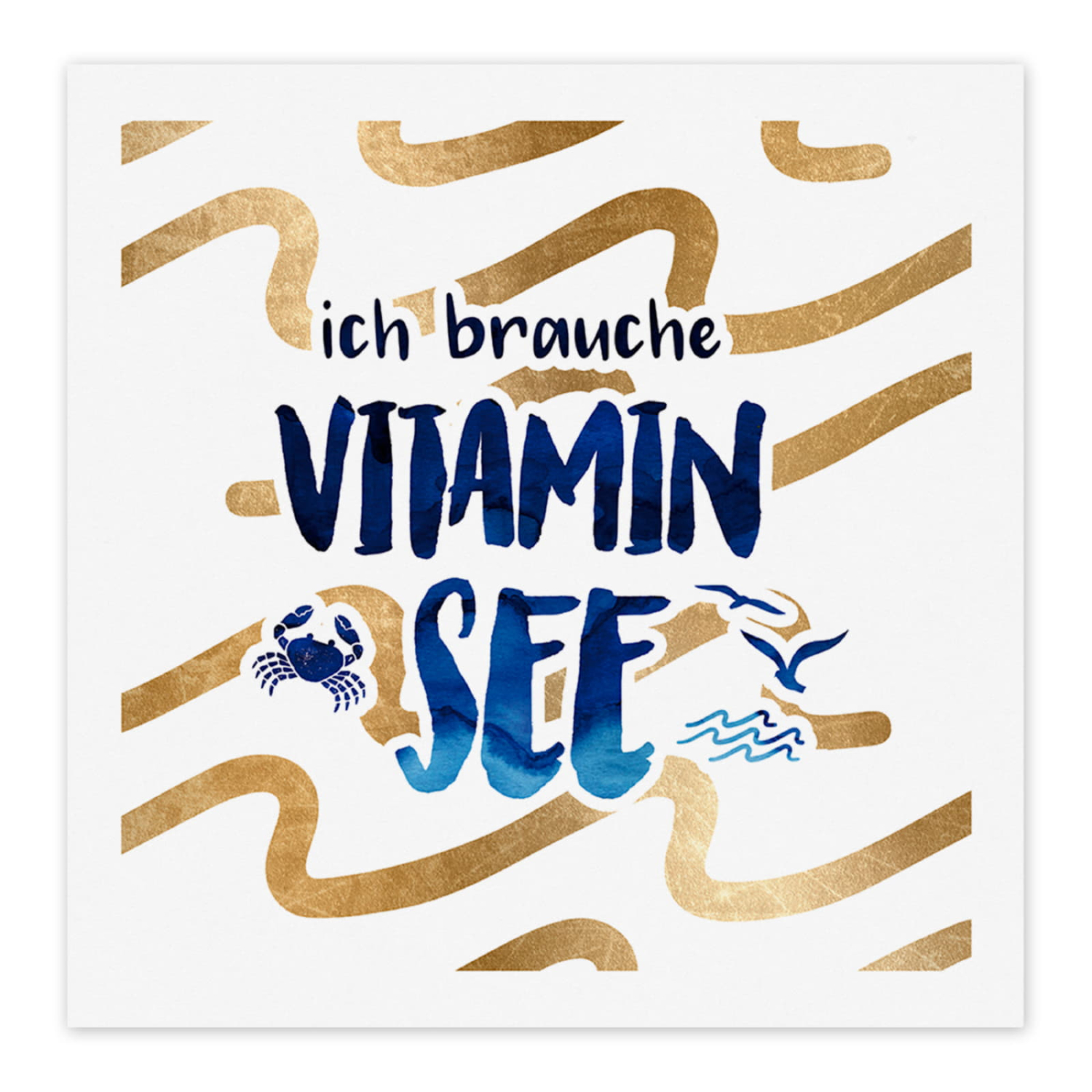 Interluxe Duftsäckchen - Ich brauche Vitamin See Maritim - Zimt-Orange