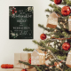 Interluxe Schild 300x220mm Metallschild Wandschild - Erst wenn Weihnachten im Herzen ist - Dekoschild mit Spruch Advent Winterzeit Weihnachtszeit christmas xmas