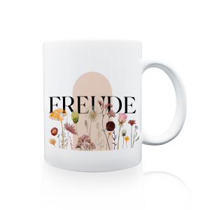 Interluxe Tasse Kaffeebecher - Freude - Serie Wildflora...
