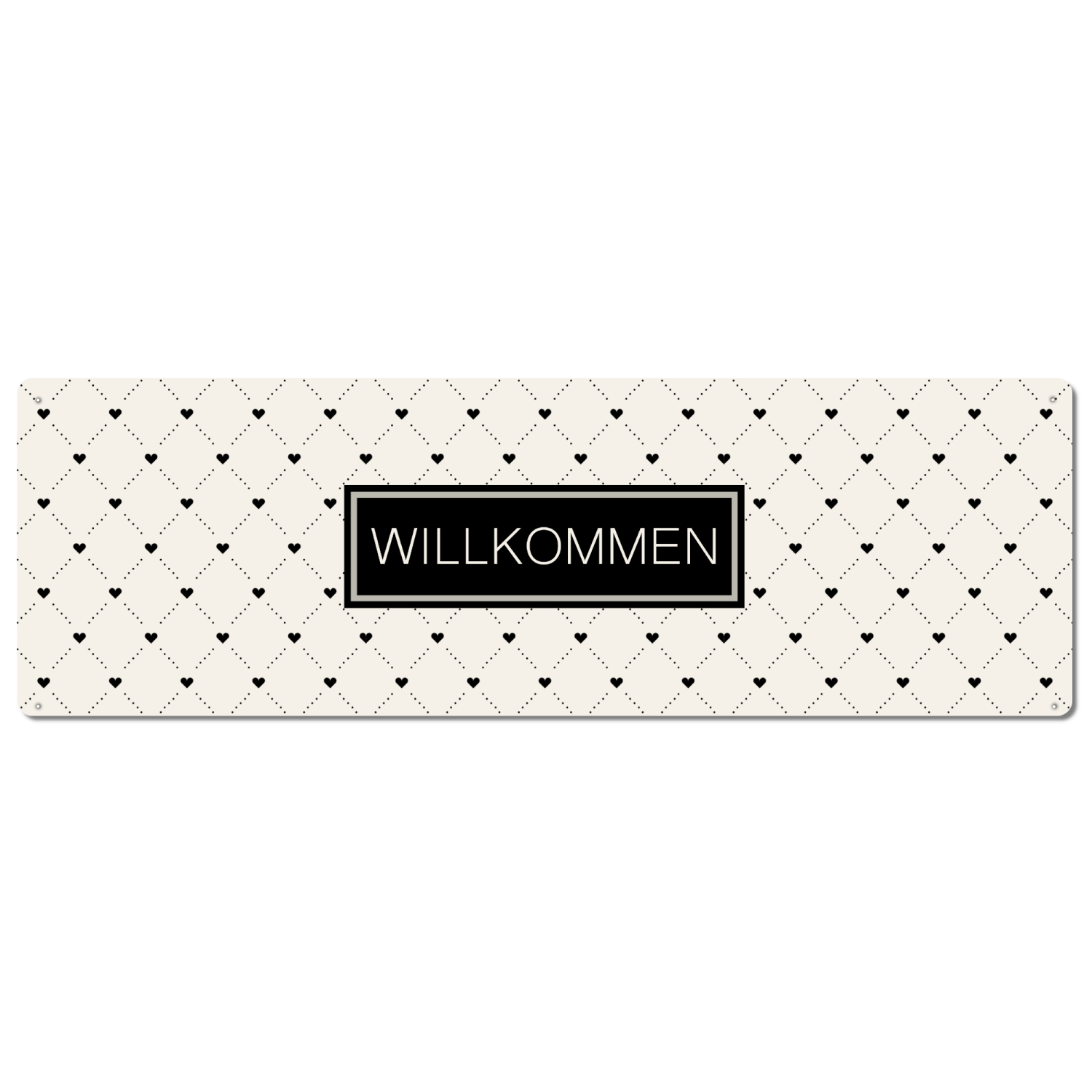 Metallschild 30 X 30 Cm Mit Spruch – Für Wanddekoration Innen & Außen, Wetterfest