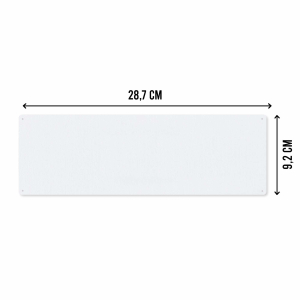 Interluxe Metallschild - Hereingedackelt schwarz weiß - Schild aus Blech Hundeliebhaber Dackel Willkommen