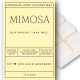 Interluxe Dufwachs Mimosa Duftmelt mit dem Duft der Mimosenblüte in Südfrankreich
