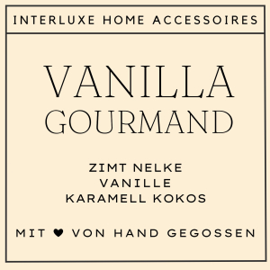 Interluxe Duftwachs Vanilla Gourmand Vanille Vanilleduft...