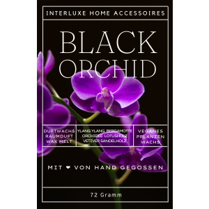Interluxe Duftmelt BLACK ORCHID