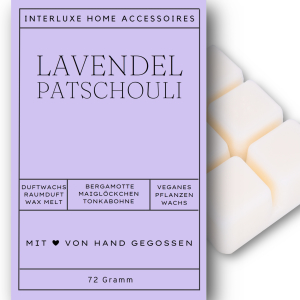 Interluxe Duftmelt Lavendel Patschouli -...