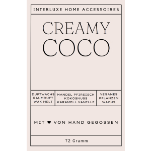 Interluxe Duftmelt - Creamy Coco - natürliches...