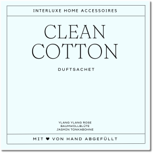 Interluxe Duftsachet - Clean Cotton