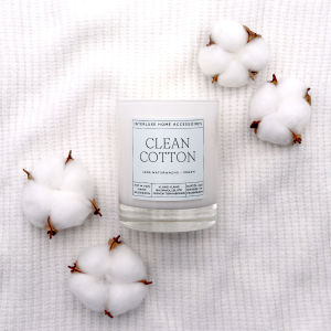 Interluxe Duftkerze Clean Cotton 160 Gramm