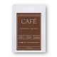 Interluxe Duftwachs - Café Kaffeeduft Duftwachswürfel aus reinem Pflanzenwachs